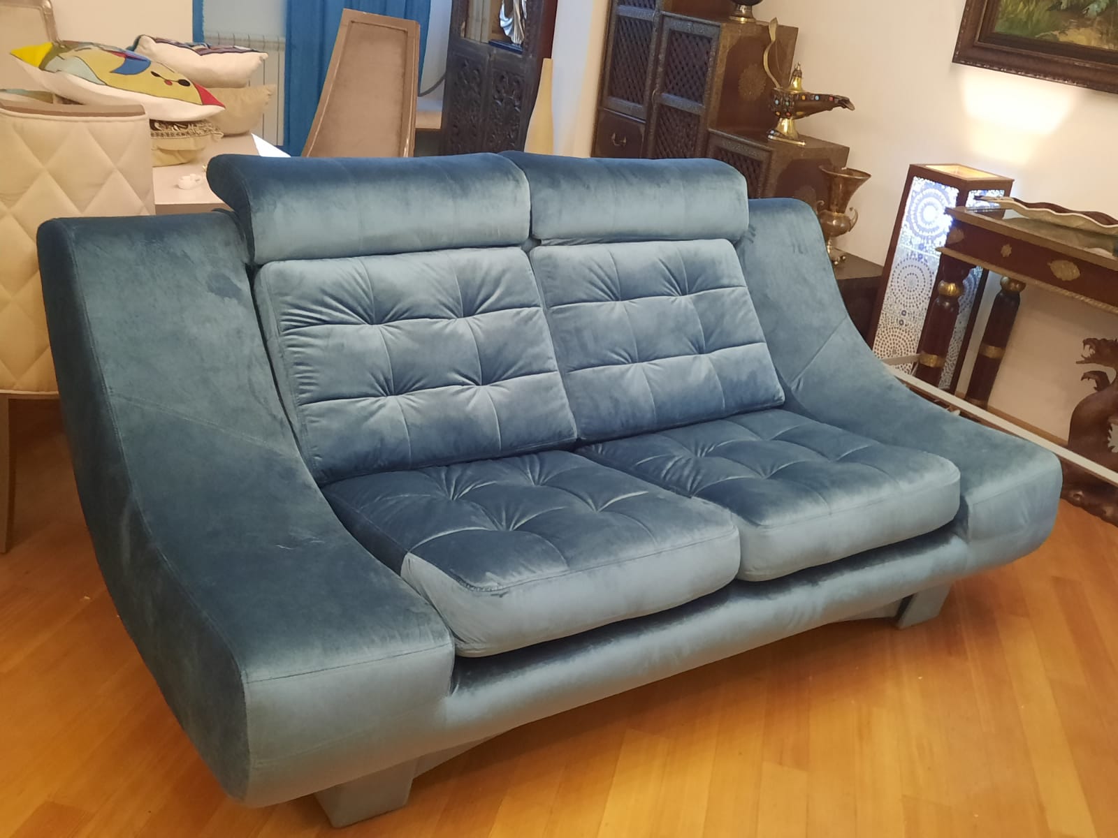 Обивка дивана на дому. Калининск