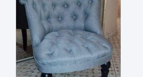 Обшивка стула на дому. Калининск
